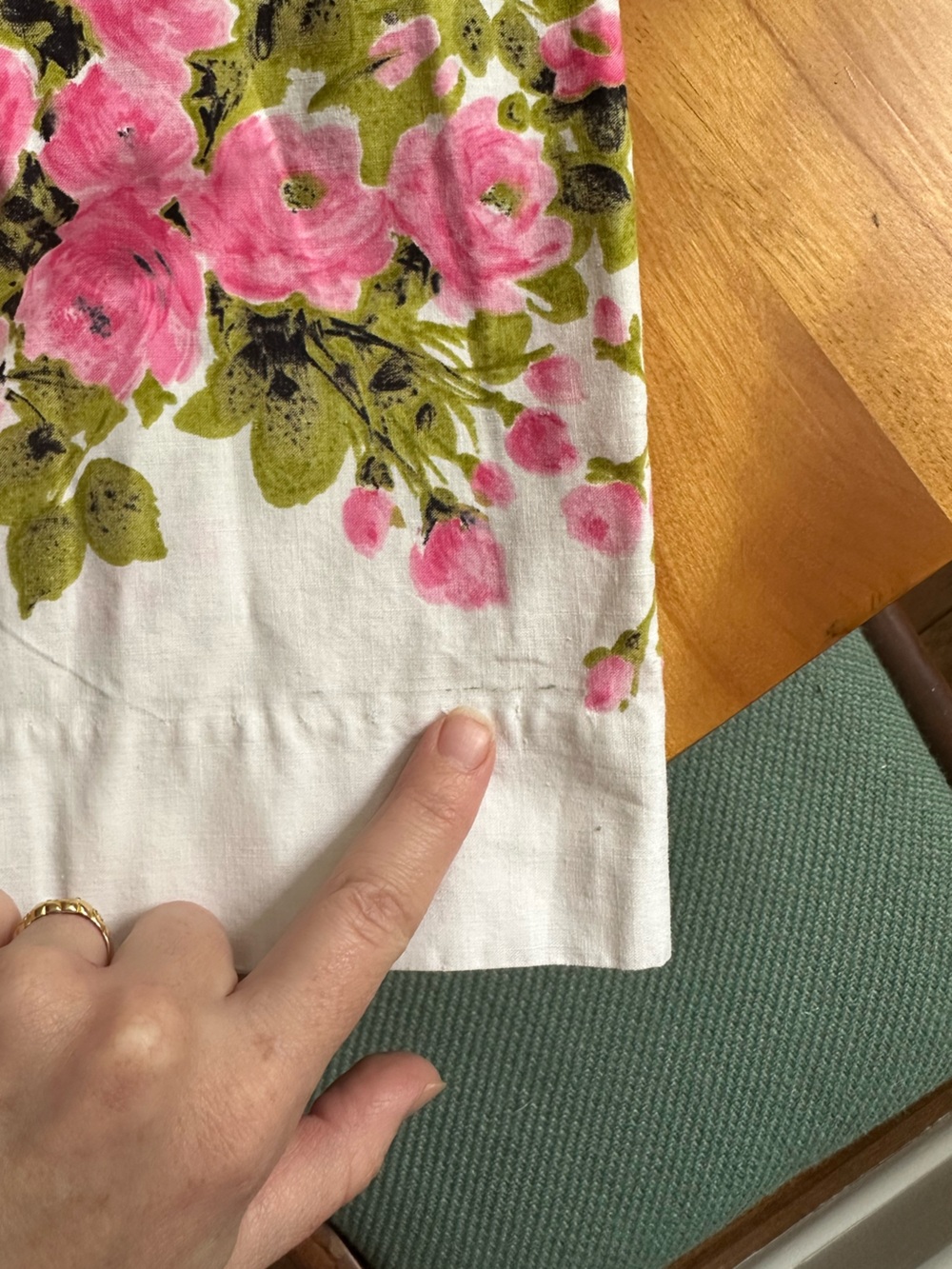 Vintage 50s/60s Cotton Sundress - Picture 9 of 9